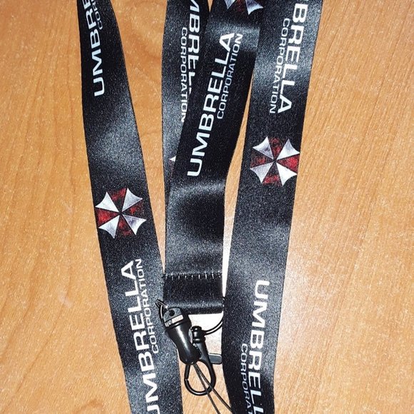 PS4 Game Resident Evil Umbrella Logo Lanyard - Picture 4 of 7